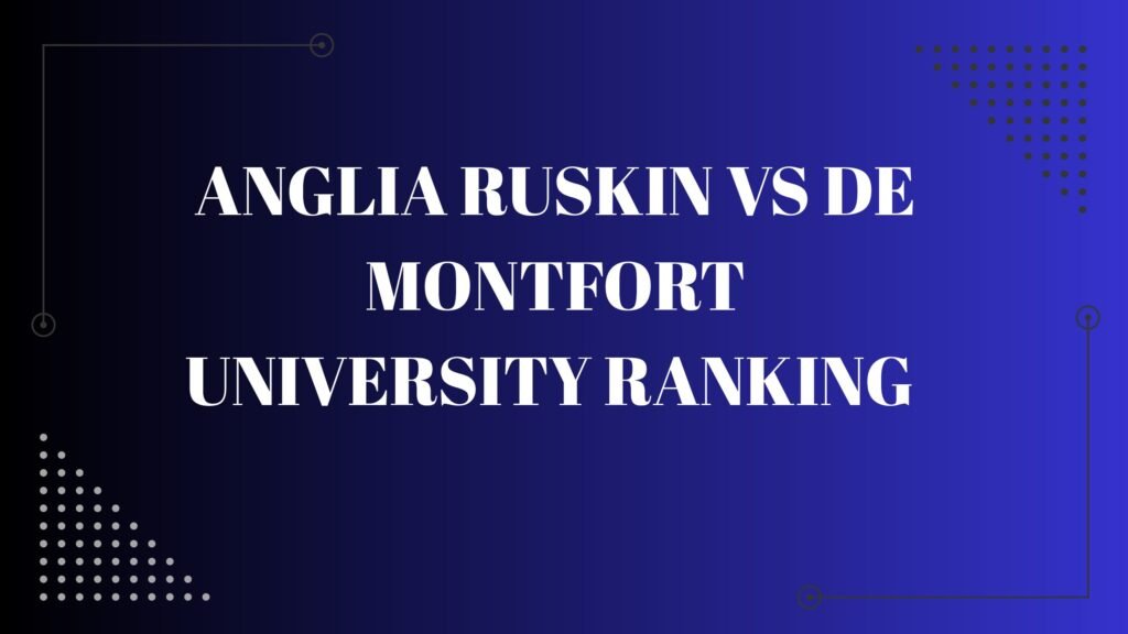 Anglia Ruskin vs De Montfort