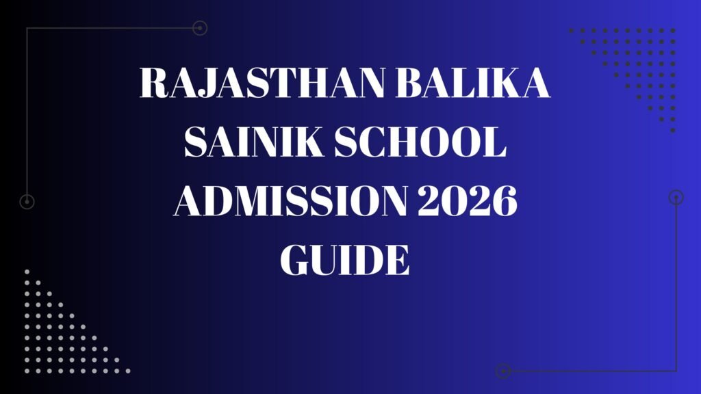 Rajasthan Balika Sainik School