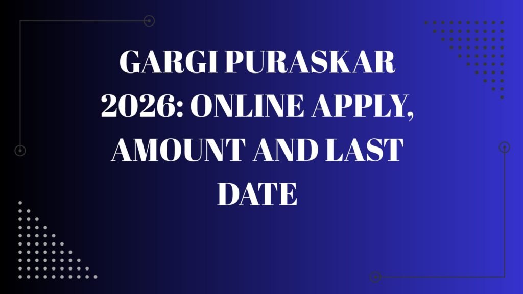 Gargi Puraskar 2026